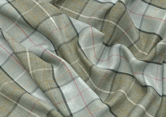 Laura Ashley Alfriston, Sage - Made to Measure Curtains - Image 4